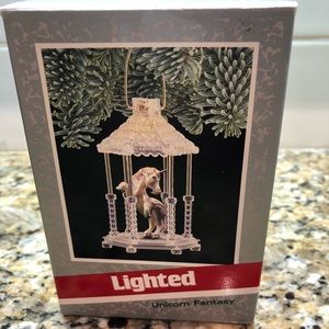 Unicorn ornament light up